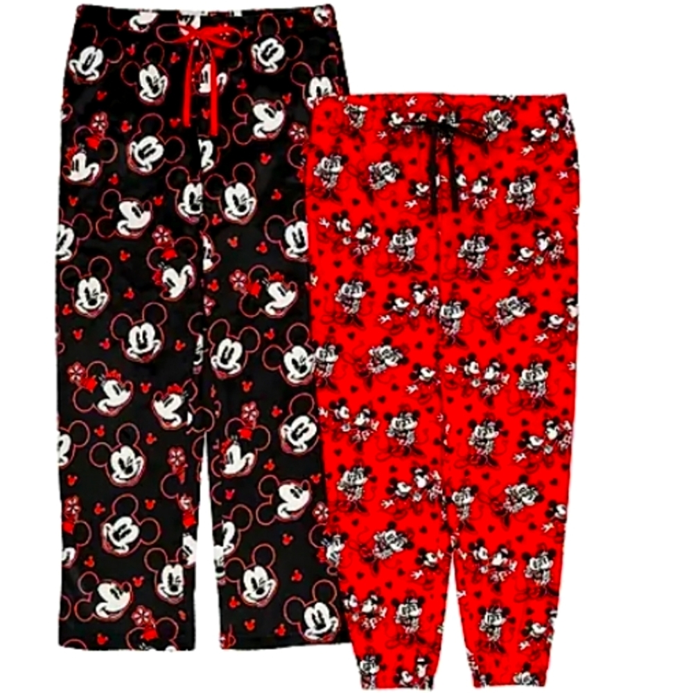 Disney Ladies 2 Pack Soft Pajama Pant